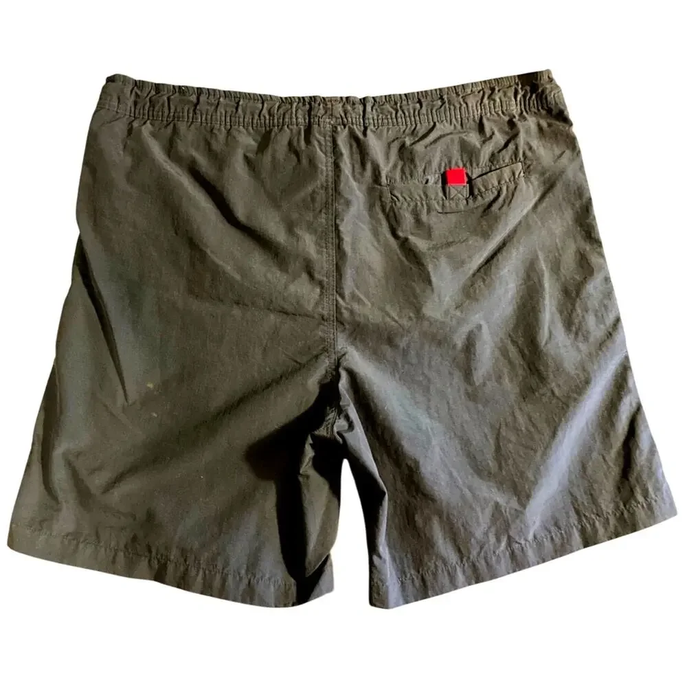 Vintage Chaps Ralph Lauren Sz L Lined Swim Trunks Shorts Pockets Drawstring
